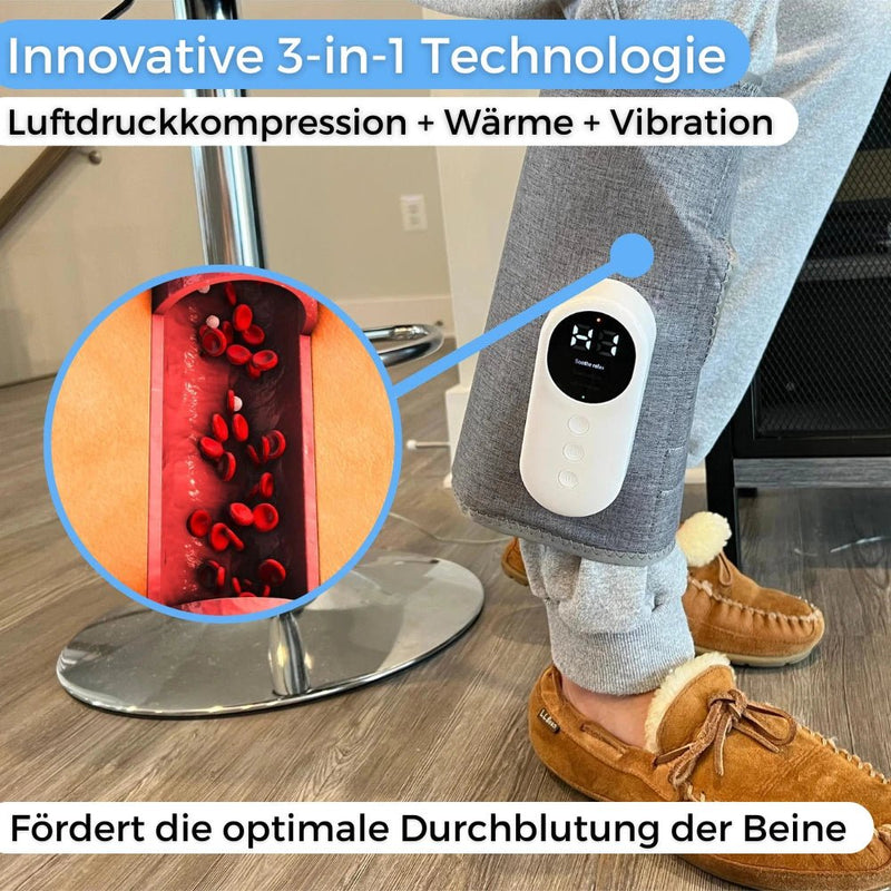 Minasa - 3 - in - 1 Massagegerät für schmerzfreie und vitale Beine