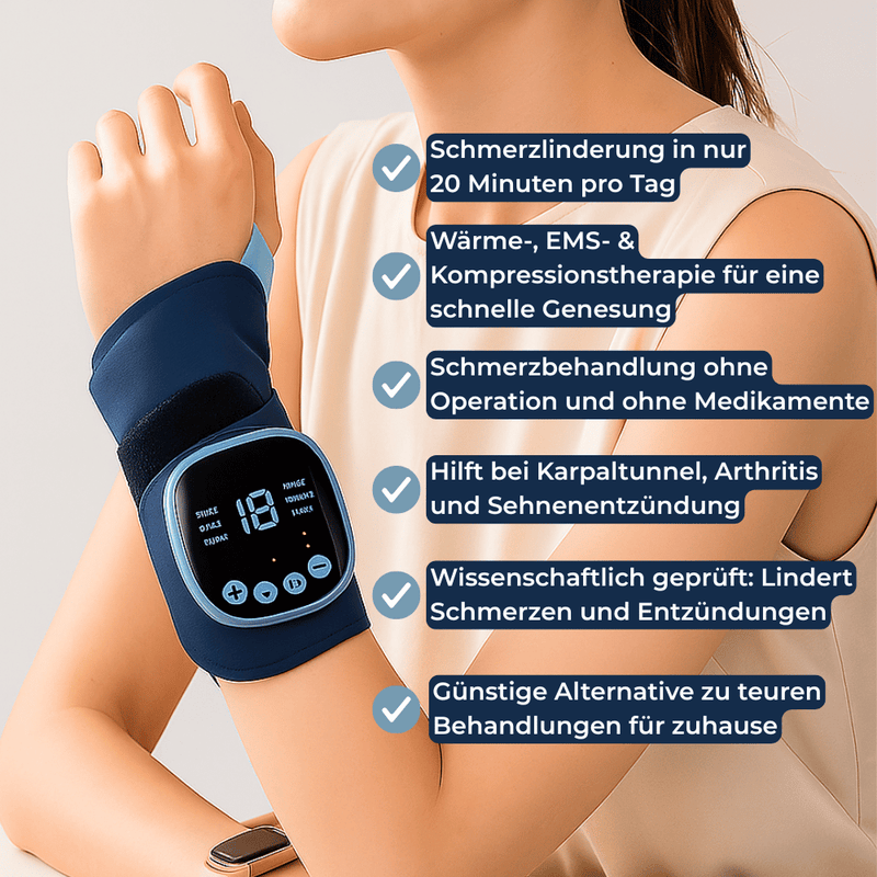 Minasa - 3 - in - 1 Therapie Bandage für Schmerzlinderung & Gelenkschutz
